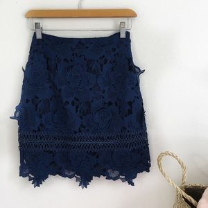 Lovers & Friends | Blue Incense Mini Skirt